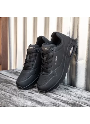 SKECHERS UNO - STAND ON AIR BLACK