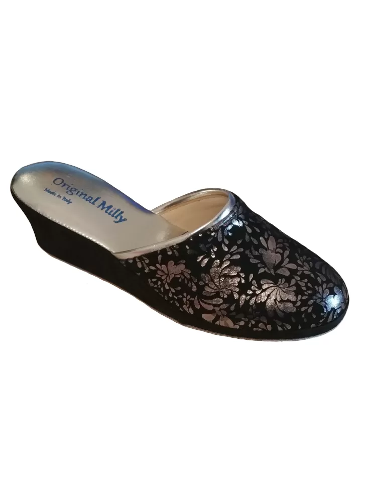 CIABATTA DA CAMERA MILLY - 8000 ARGENTO