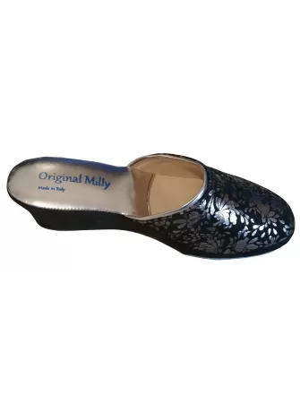 CIABATTA DA CAMERA MILLY - 8000 ARGENTO