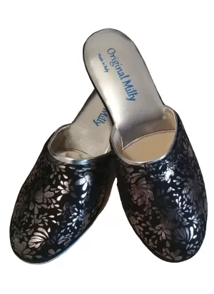 CIABATTA DA CAMERA MILLY - 8000 ARGENTO