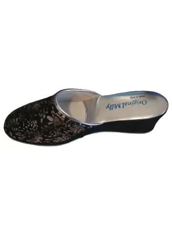 CIABATTA DA CAMERA MILLY - 8000 ARGENTO