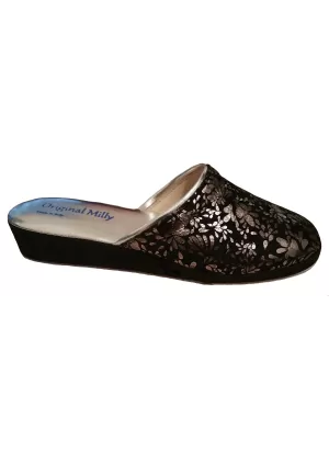 CIABATTA DA CAMERA MILLY - 8200 ARGENTO