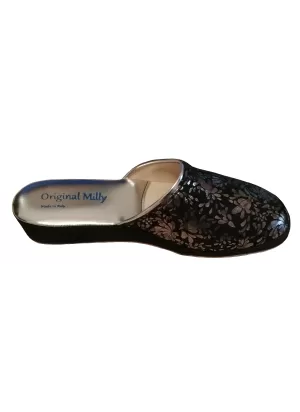 CIABATTA DA CAMERA MILLY - 8200 ARGENTO