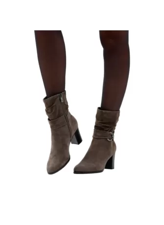 Stivaletto Caprice 25328 Stone Suede | Tentazione Calzature