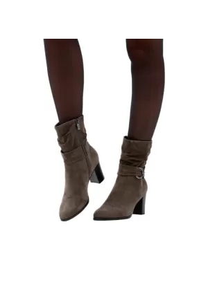 Stivaletto Caprice 25328 Stone Suede | Tentazione Calzature