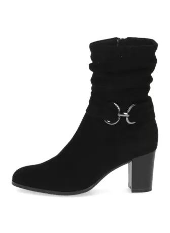 Stivaletto Caprice 25328 Black Suede | Tentazione Calzature