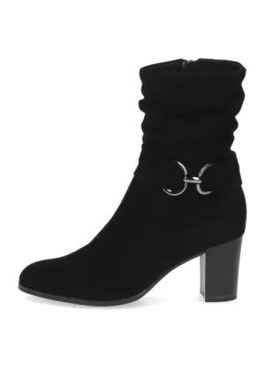 Stivaletto Caprice 25328 Black Suede | Tentazione Calzature