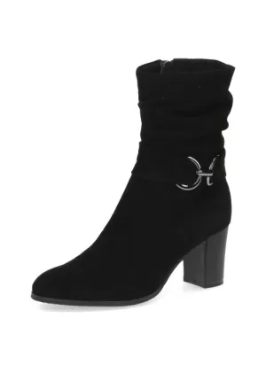 Stivaletto Caprice 25328 Black Suede | Tentazione Calzature