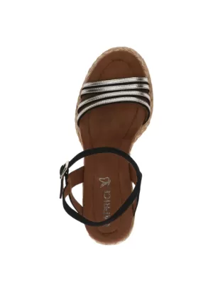 Sandalo Caprice 28305 Black Gold | Tentazione Calzature