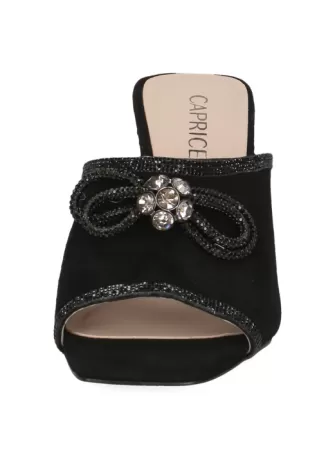 Ciabatta Caprice 27212 Black Suede | Tentazione Calzature
