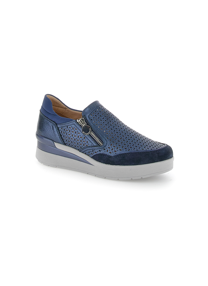 SCARPA CASUAL STONEFLY - CREAM 50 LIMO BLUE