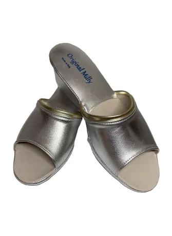 CIABATTA DA CAMERA MILLY - 7000 ARGENTO