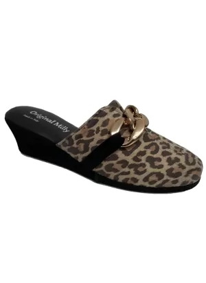 CIABATTA DA CAMERA MILLY - 1001 LEOPARD