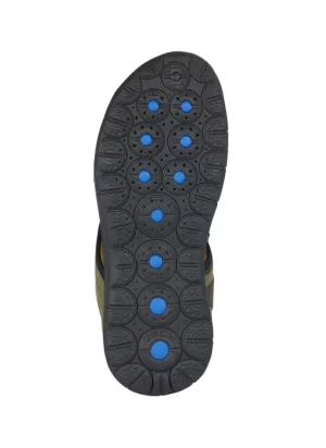 SANDALO GEOX - SPHERICA MILITARY YELLOW