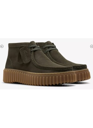 Clarks Donna Torhill Moss Dark Green | Tentazione Calzature