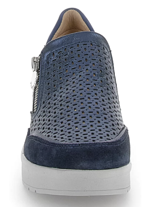 SCARPA CASUAL STONEFLY - CREAM 50 LIMO BLUE