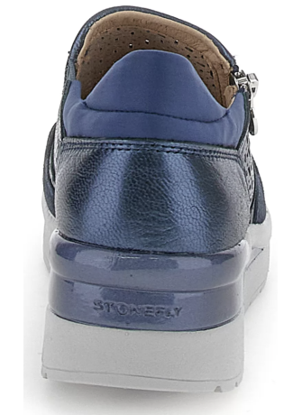 SCARPA CASUAL STONEFLY - CREAM 50 LIMO BLUE