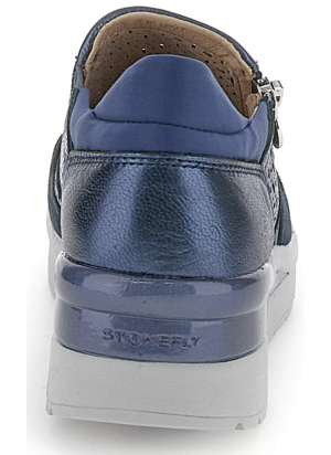 SCARPA CASUAL STONEFLY - CREAM 50 LIMO BLUE