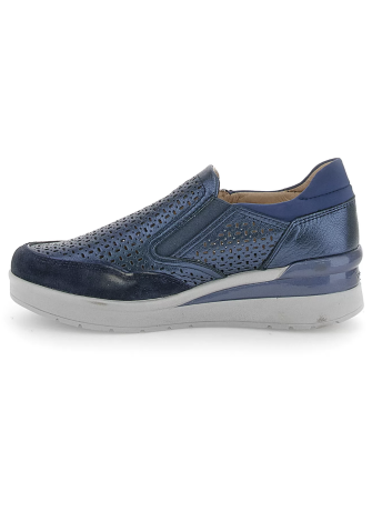 SCARPA CASUAL STONEFLY - CREAM 50 LIMO BLUE
