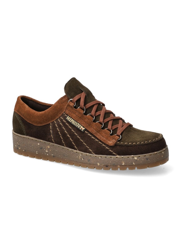 Sneaker Mephisto Rainbow Velours Dark Brown