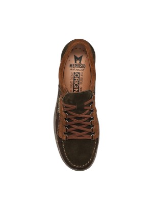 Sneaker Mephisto Rainbow Velours Dark Brown