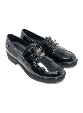 Mocassino Donna Serena 845812DS Vernice Nera
