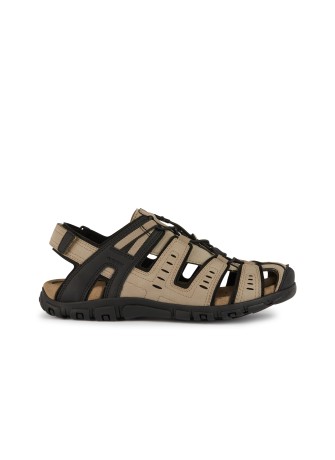 Sandalo Geox Strada Taupe | Tentazione Calzature