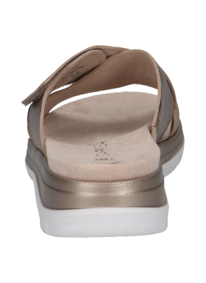 Ciabatta Caprice 27207 Taupe Metallic