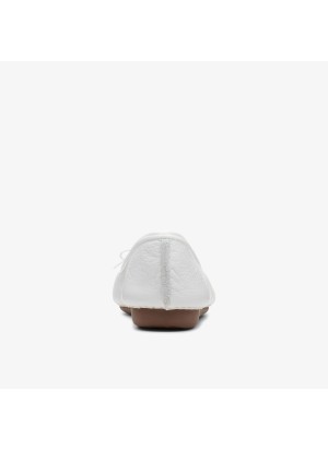 Ballerina Clarks Freckle Ice White