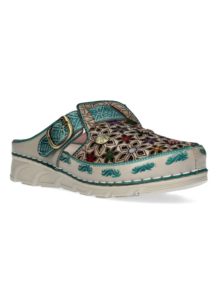 Zoccolo Laura Vita Dorry 01 Turquoise
