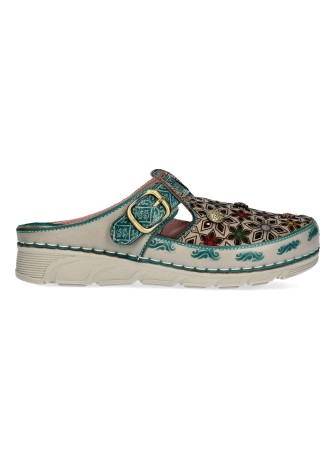 Zoccolo Laura Vita Dorry 01 Turquoise
