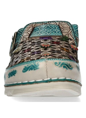 Zoccolo Laura Vita Dorry 01 Turquoise