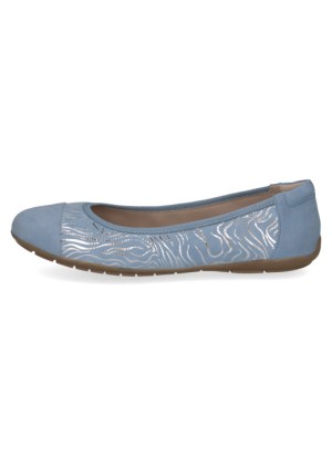 Ballerina Caprice 22101 Blue Comb Leather
