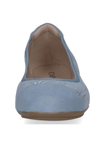 Ballerina Caprice 22101 Blue Comb Leather