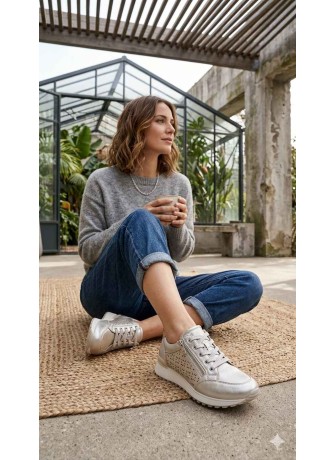 Scarpa casual Caprice 23501 Platin Met