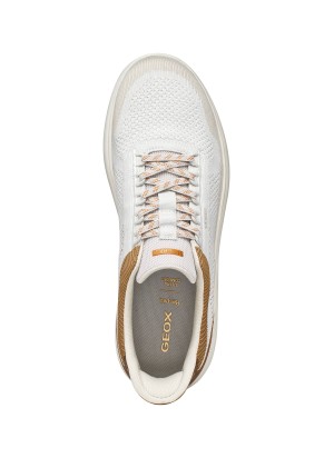 Sneaker Geox Spherica Plus Off White Brown