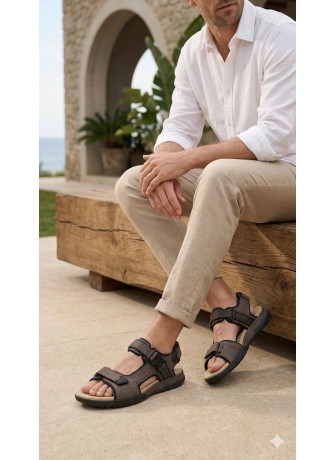 Sandalo Geox Spherica EC5 Dove Grey Black