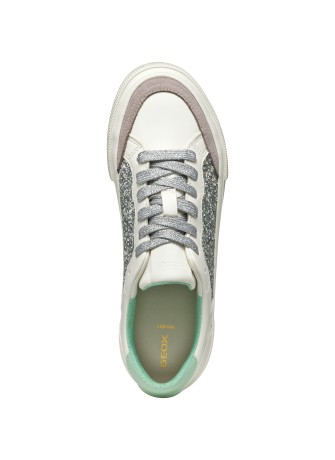 Sneakers Geox Emmeleny B Optic White/Rock | Tentazione Calzature