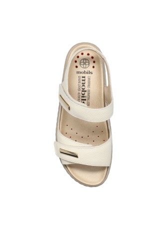 Sandalo Mephisto Clem Ceylan - Sandali donna con plantare estraibile e chiusura a strappo