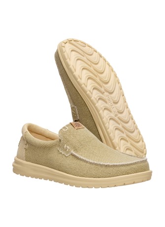 Sneakers Hey Dude 40124 Olive Tan