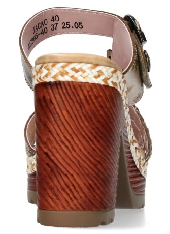 Ciabatta Laura Vita - Jacao40 Gris