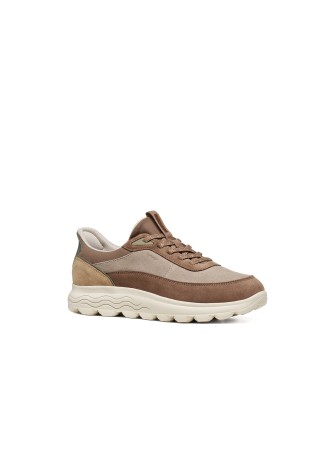 Sneakers Geox D567MB-C5288 Beige/Lt Brown D Spherica Plus