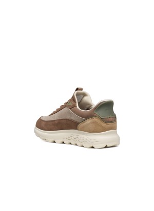 Sneakers Geox D567MB-C5288 Beige/Lt Brown D Spherica Plus