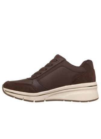 Skechers 190370 Choc Billion Flex - Luxe Up