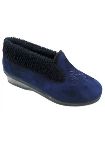 PANTOFOLA ART.96 BLU | Tentazione Calzature - Negozio di scarpe e pantofole
